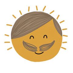 Sun smile