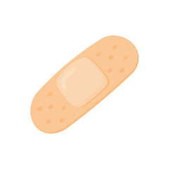 Medical plaster icon. hiking equipment For first aid in case of an accident