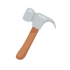 Hammer icon. Hiking gear for camping activities to relax on vacation