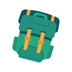 backpack icon hiking equipment Activities to set up tents for relaxation during the holidays