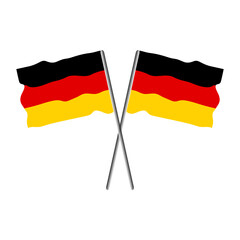 Vector illustration of Germany flag 