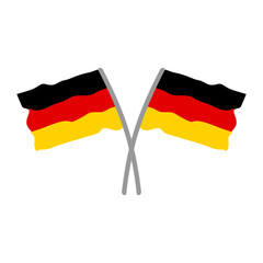 Vector illustration of Germany flag 
