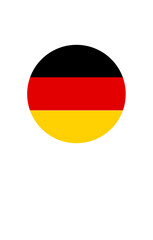 Vector illustration of Germany flag 