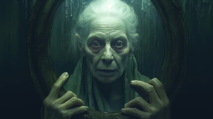 old woman vampire. nosferatu