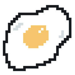 The eggs pixel art