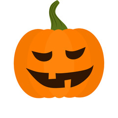 Halloween pumpkins set