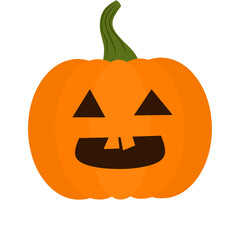 Halloween pumpkins set