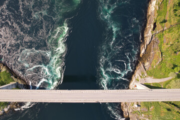 Drone photos of nature in Norway