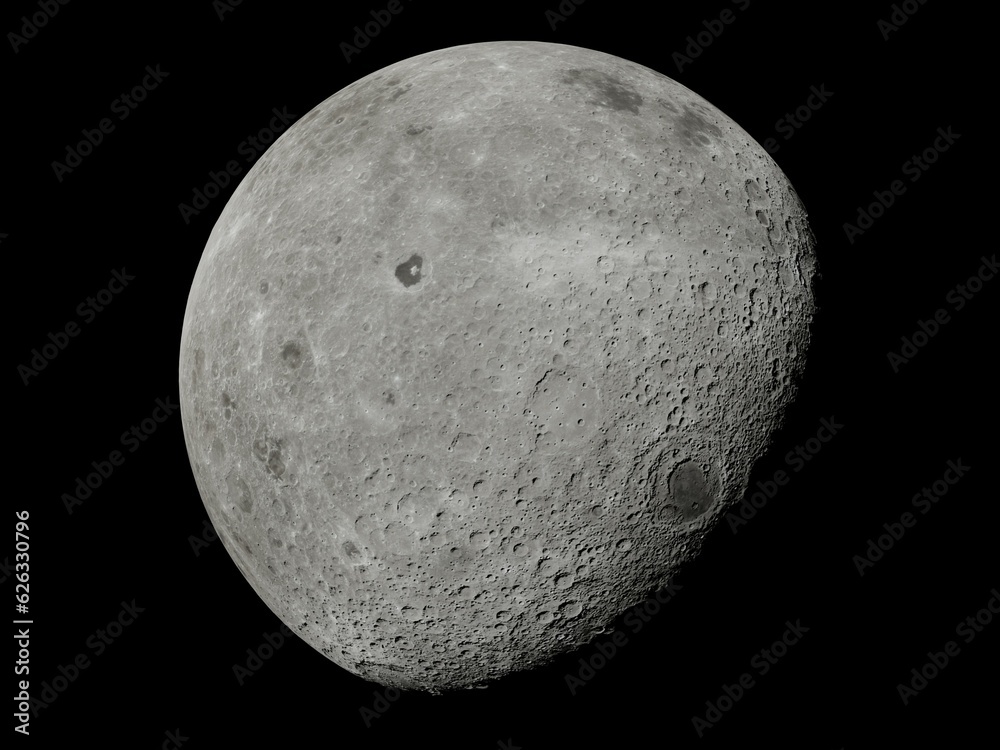 Wall mural moon surface full moon phases super moon phases in the night.