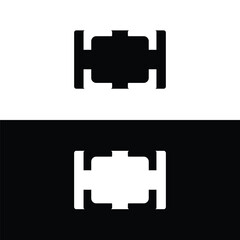 Obraz premium Rectangle vector logo template design