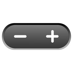 Obraz premium Volume button icon vector design template and illustration