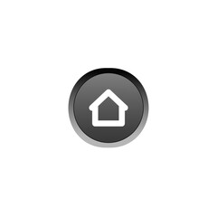 Home button icon vector design template and illustration