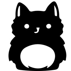 cat outline vector illustration