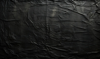Black fabric texture background closeup. Futuristic texture.