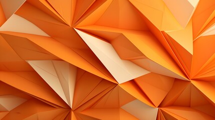Abstract and Geometrical Texture in Light Orange Colors. Futuristic Background