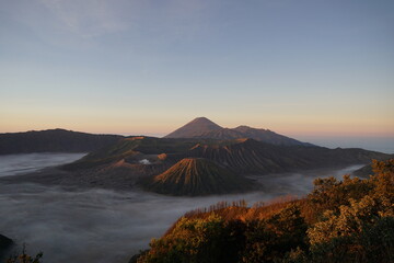 Mount Bromo awakes 