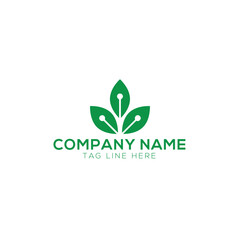 Farm logo creative agriculture nature garden illustration vector