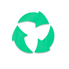Obraz premium Recycle green
