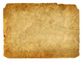 Old Paper Texture Isolated