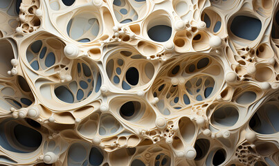 Fototapeta premium Abstract colored textural structural background. Futuristic texture.