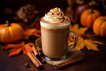 Pumpkin latte, generative ai