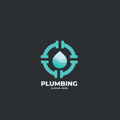 plumbing logo icon vector template.