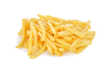 French fries isolated on transparent background. PNG