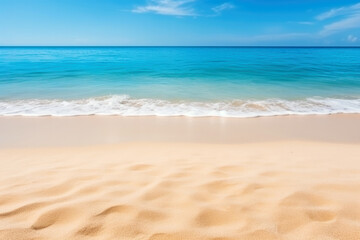 Fototapeta na wymiar Beautiful tropical beach and sea landscape - Holiday Vacation concept.