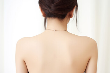 back of a woman for Tattoo Mock-up