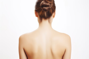 back of a woman for Tattoo Mock-up