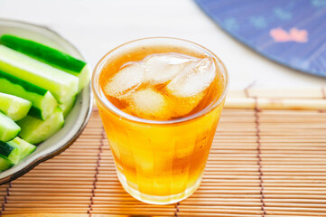 キンキンに冷えたお茶