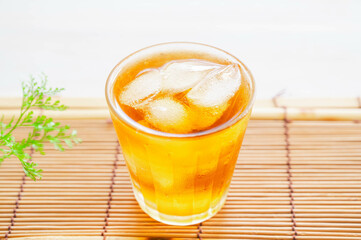 キンキンに冷えたお茶