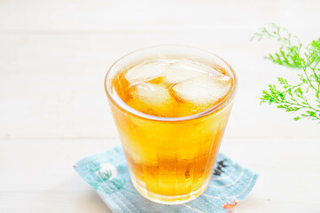 キンキンに冷えたお茶