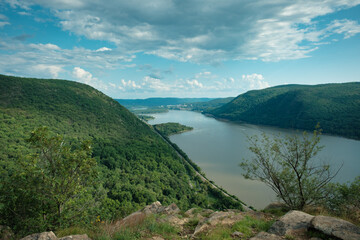 View of the Hudson River from Breakneck Ridge, Cold Spring, New York