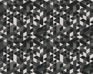 Seamless pattern of digital gray camouflage - 626364595