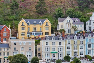 houses in the city in Llandudno