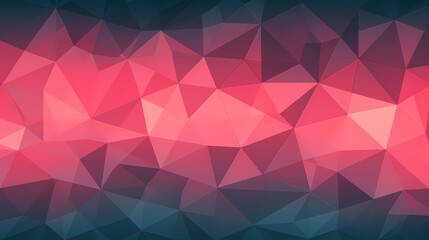 Fototapeta premium Eye-catching polygonal backgroun design in bold colors, ideal for a modern website header, presentation or social media post
