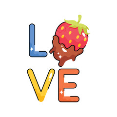 Love doodle vector outline Sticker. EPS 10 file