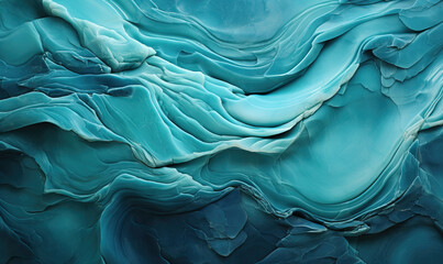 Abstract stone background of amazonite texture in green, greenish blue color.