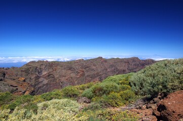 Schroffe Felsen auf La Palma