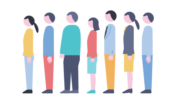 「並ぶ人」の写真素材 | 20,667件の無料イラスト画像 | Adobe Stock