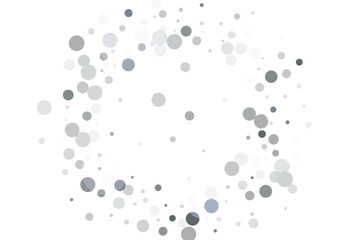 Silver glitter confetti, great design for any purpose. Party decor.