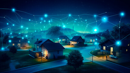 Online community, intelligent households, and digital society. Digital transformation (DX), Internet of Things (IoT), and the concept of a digital network in society