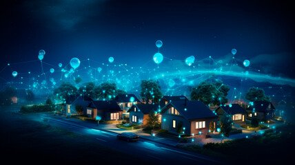 Online community, intelligent households, and digital society. Digital transformation (DX), Internet of Things (IoT), and the concept of a digital network in society