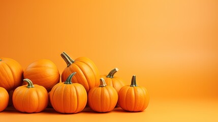  a group of pumpkins sitting on top of each other.  generative ai