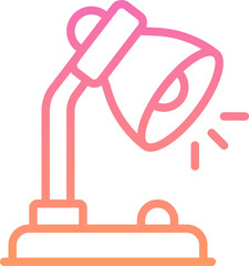 Desk Lamp Icon