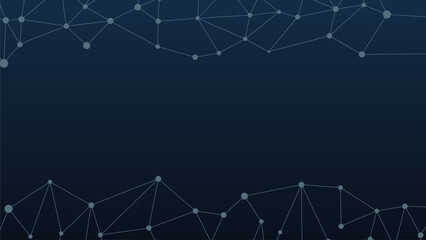 Obraz premium Abstract geometric background. Plexus mesh backdrop. Vector