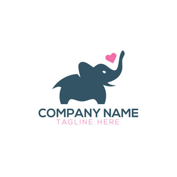 elephants logo design 