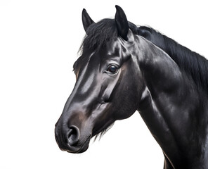 Fototapeta premium Black horse