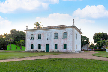 Museum in the historic center of the old town of Porto Seguro, in the state of Bahia, Brazil